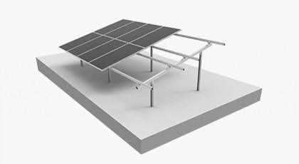 GS-Ground Mounting System (Double Column Piling)